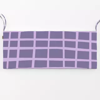 Bankauflage Picknick lila