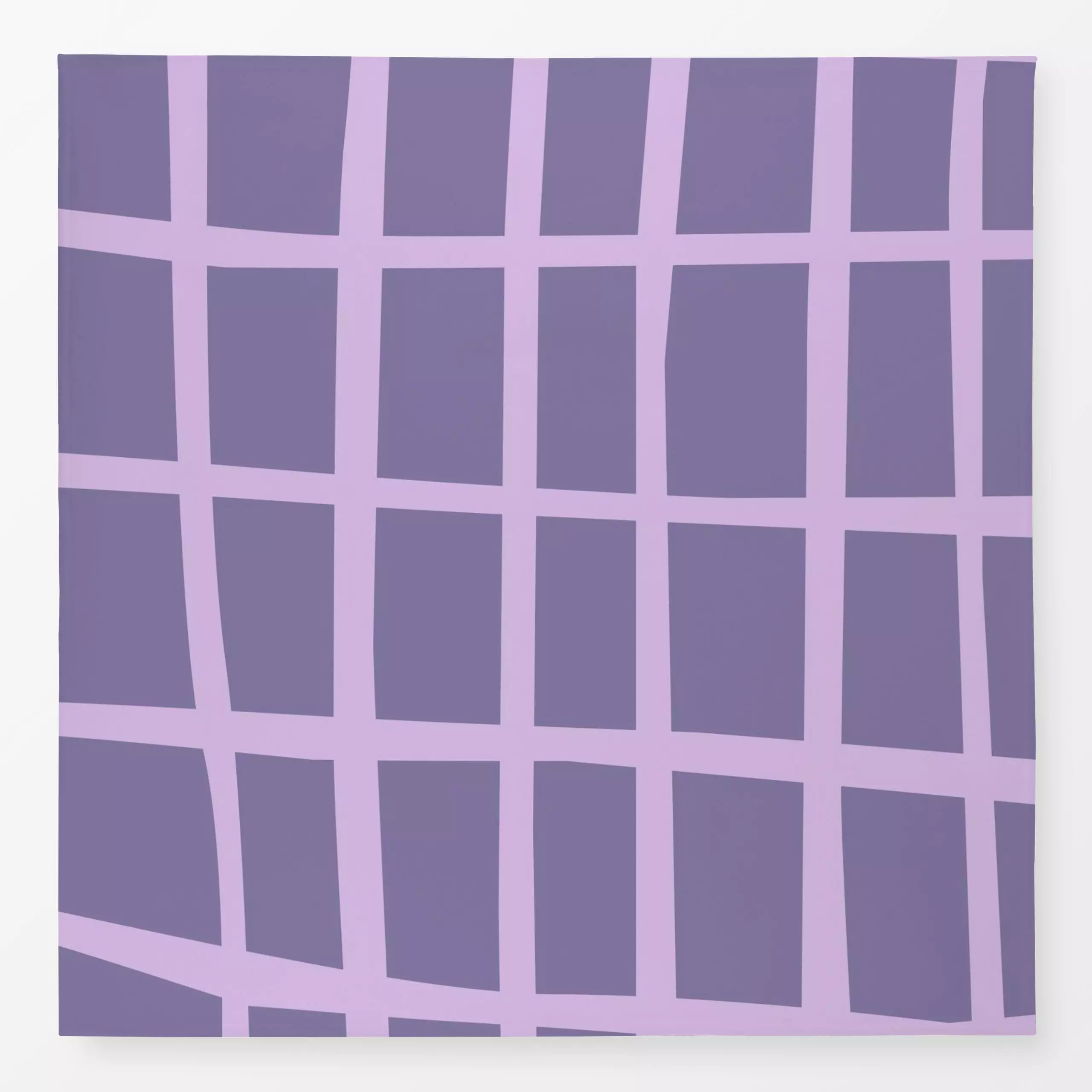 Tischdecke Picknick lila - Symbole & Muster - von „Helena Ravenne Illustration & Design"; Muster, abstrakt, kleingemustert