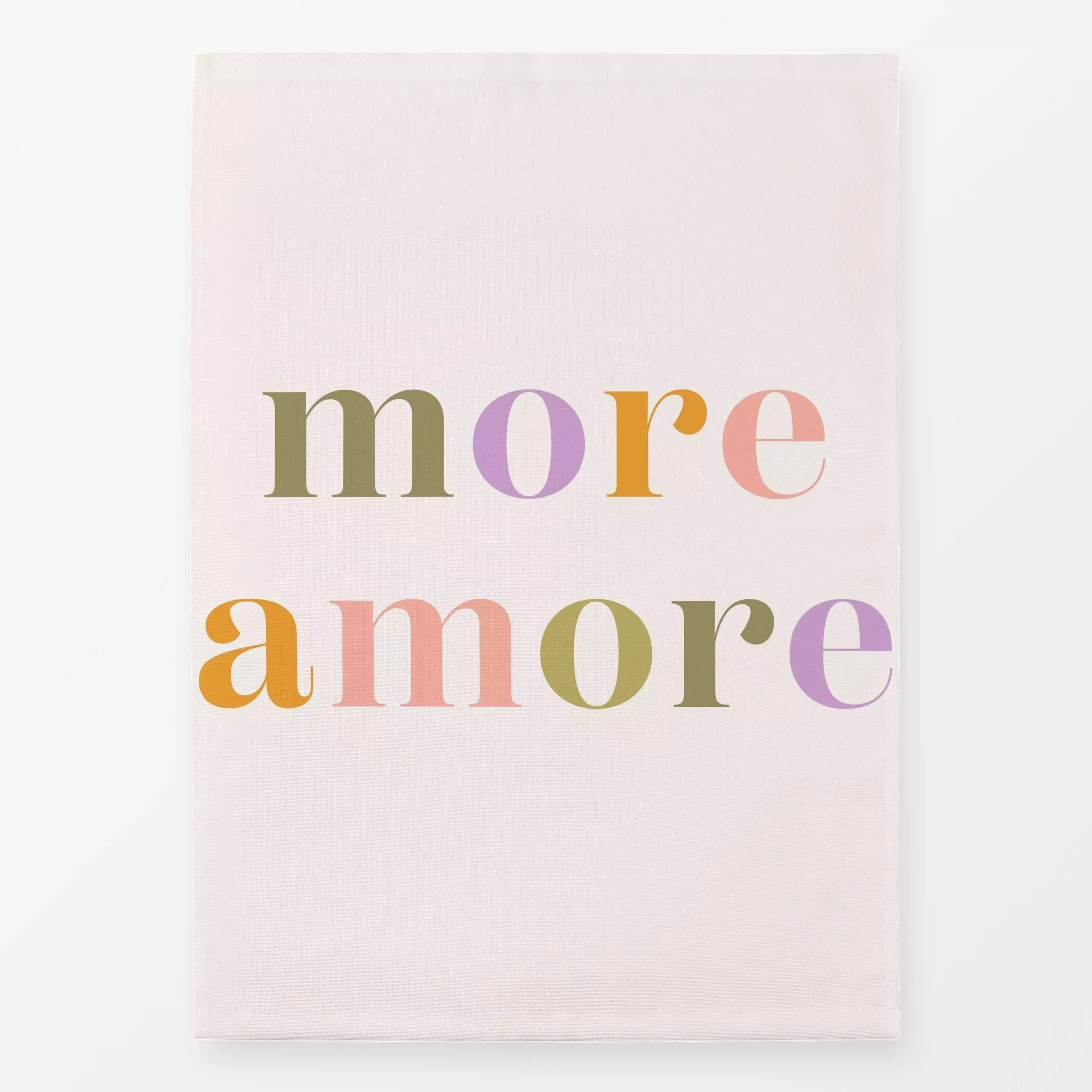 Geschirrtücher More Amore - Liebe, Romantik & Pride, Sprüche & Schriftzüge - von „Barlena"; graphisch, Love, Zitate und Slog...