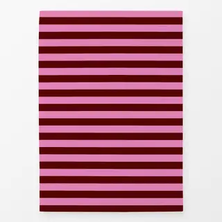 Geschirrtücher Bordeaux Pink Blockstreifen