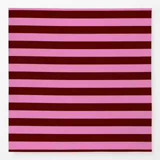 Tischdecke Bordeaux Pink Blockstreifen