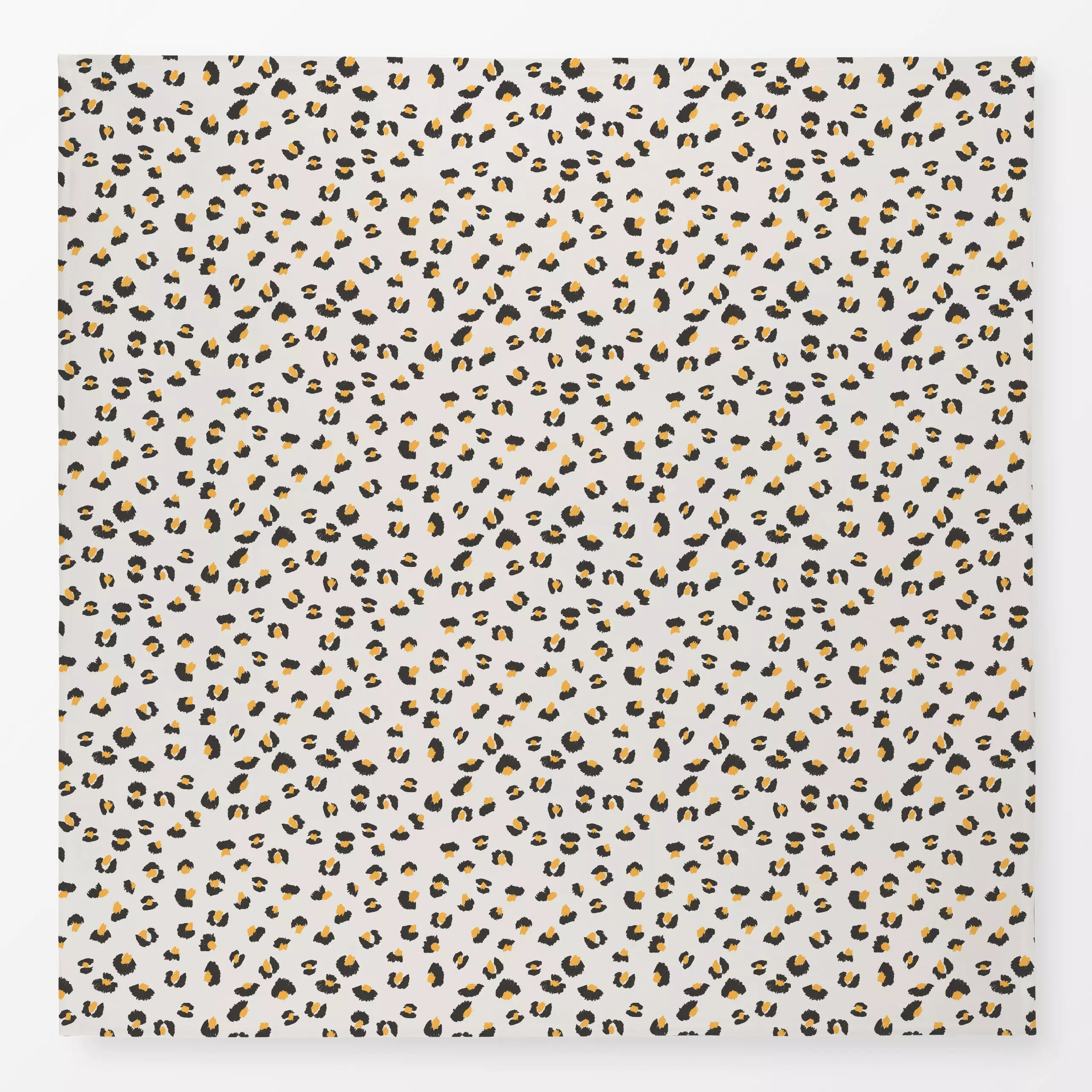 Tischdecke Leo Gelb - Symbole & Muster - von „Fjord Studio"; allover, Leo, outdoor, Bettwaesche, Tischdecke, animalprint, De...