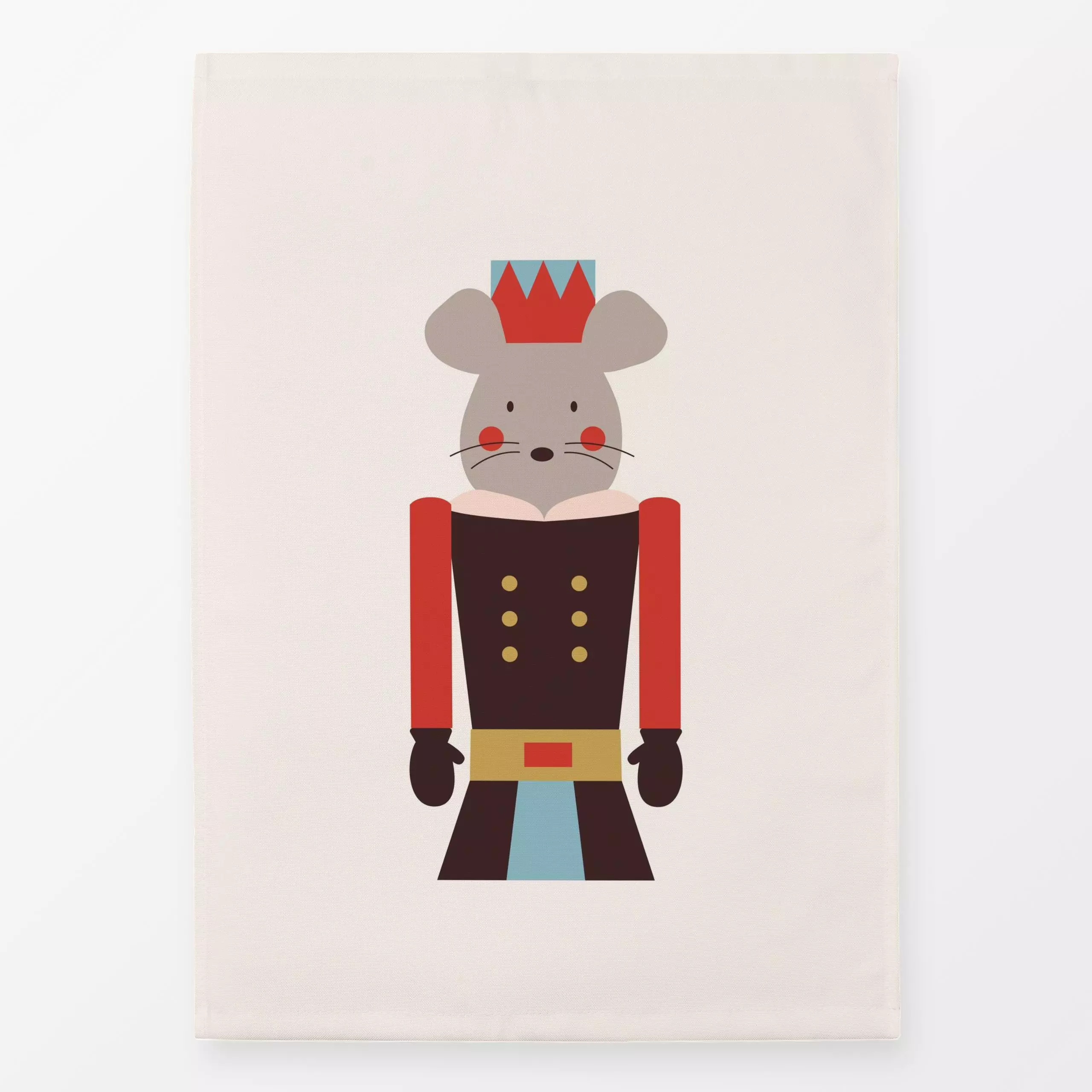 Geschirrtücher Wichtel Maus Junge - Kinderzimmer & Motive für Kinder, Weihnachten, Anlässe - von „Jana Moßmann"; Nussknacker...