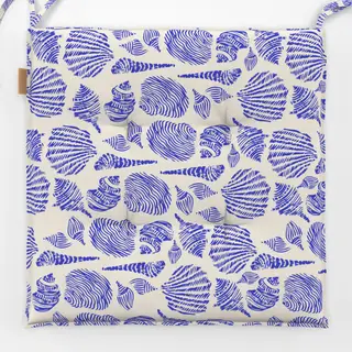 Sitzkissen Muschelsammlung