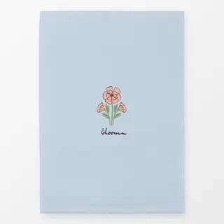 Geschirrtücher bloom flower light blue