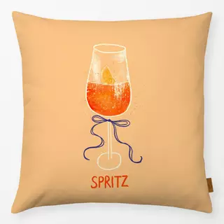 Kissen Sommer Spritz mit Schleife