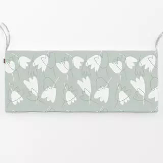 Bankauflage Tulpen grün