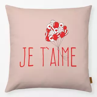 Kissen Je t'aime