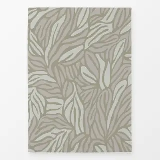 Geschirrtücher Stylized Foliage Grey Green