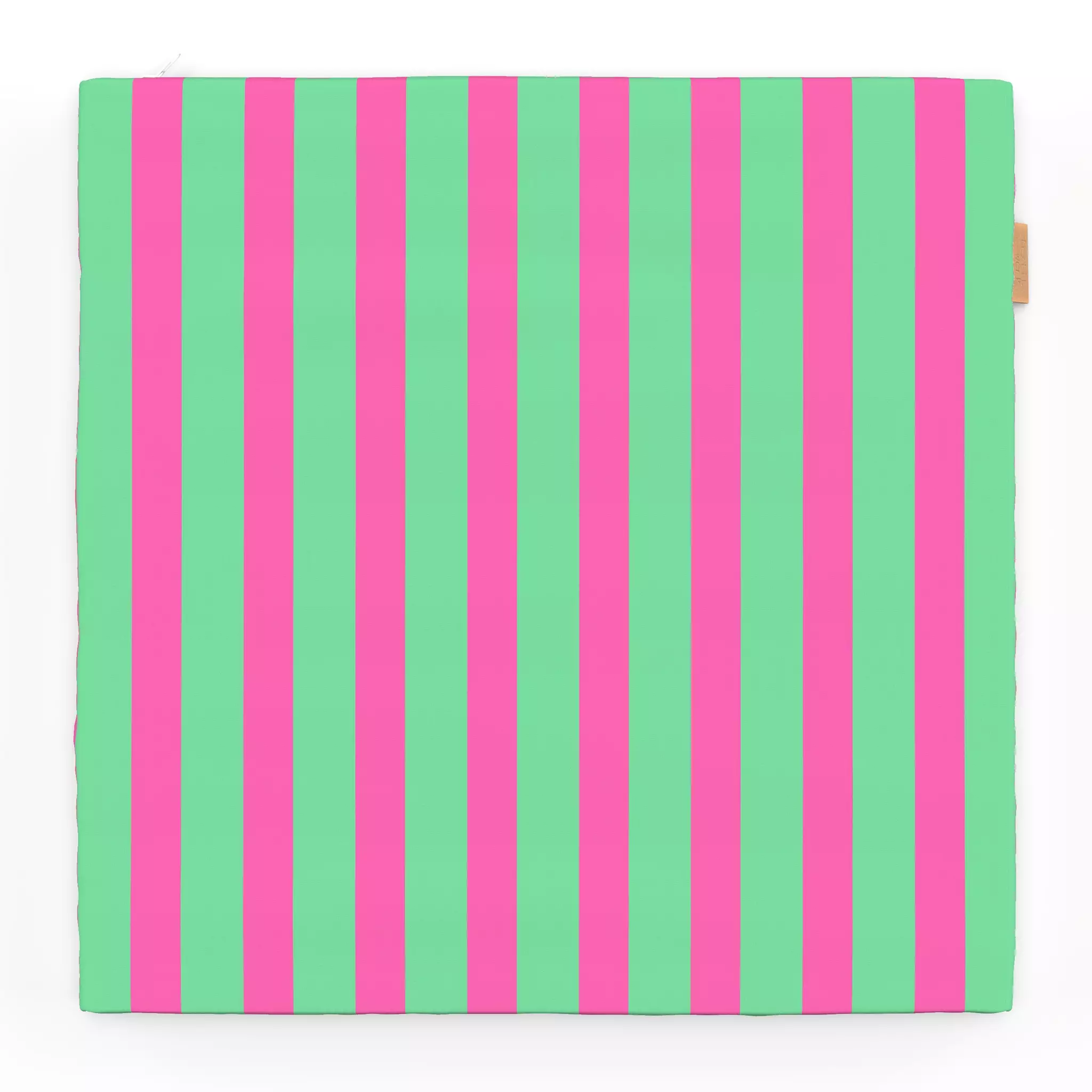 Sitzkissen Bold Stripes green and pink Bold Stripes green and pink