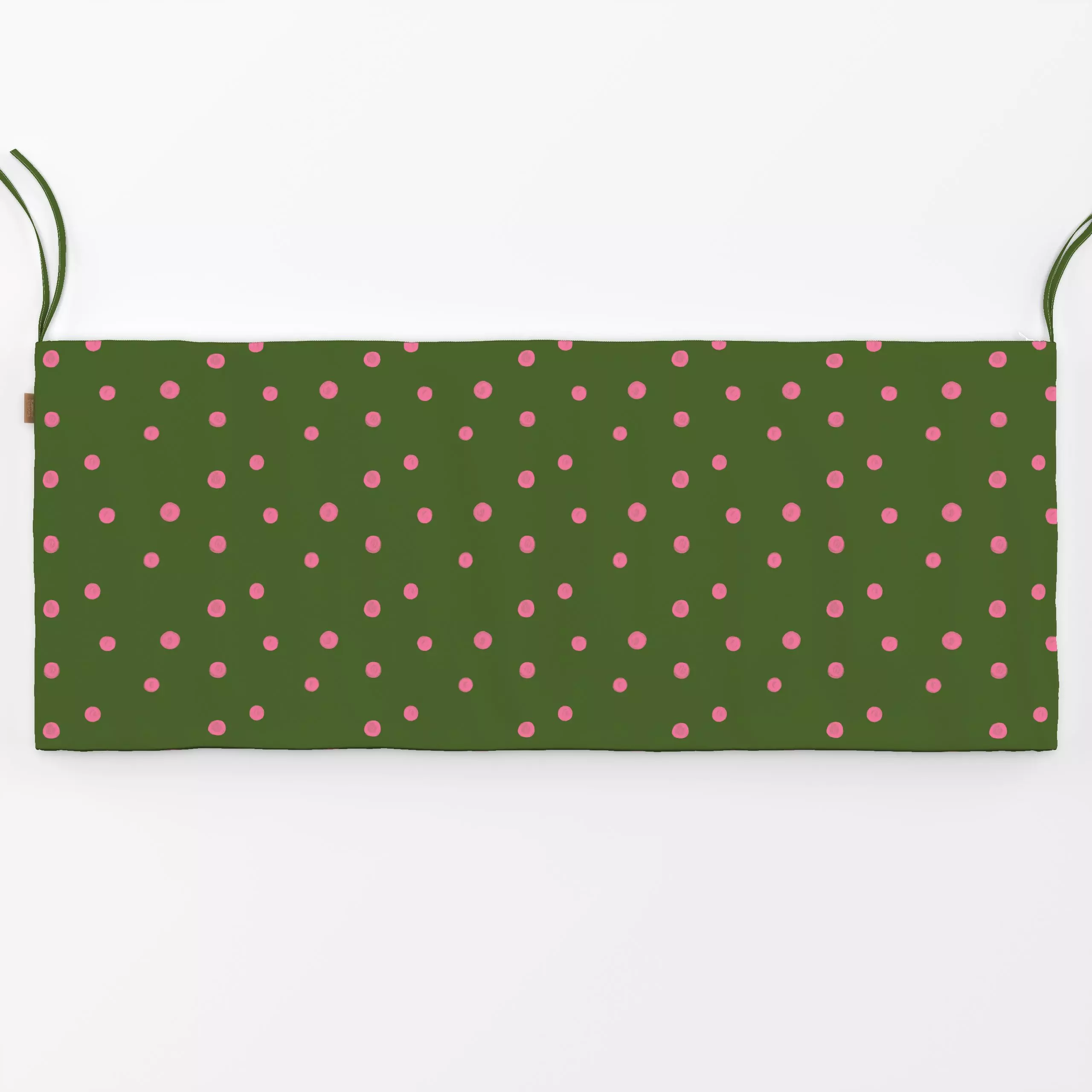 Bankauflage Punkte Allover Grün - Symbole & Muster - von „Kruth Design"; Muster, bunt, gepunktet, kontrast, kruthdesign, Sof...