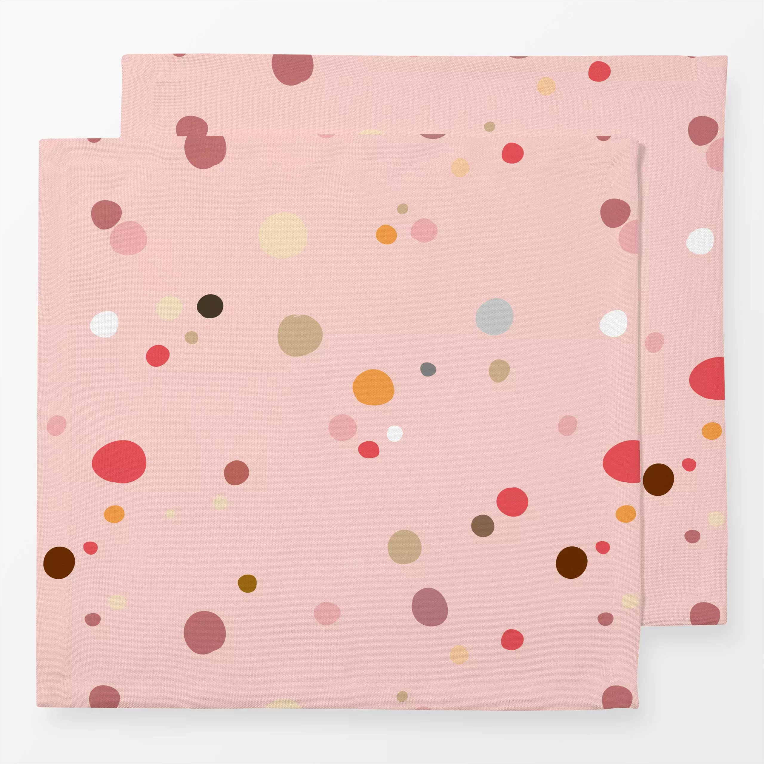 Servietten Dots 1 - Kinderzimmer & Motive für Kinder, Symbole & Muster - von „Heyduda"; Muster, abstrakt, Punkte, Kreise, fo...