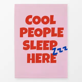 Geschirrtücher Coole People Sleep Here