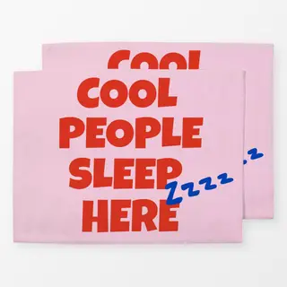 Tischset Coole People Sleep Here