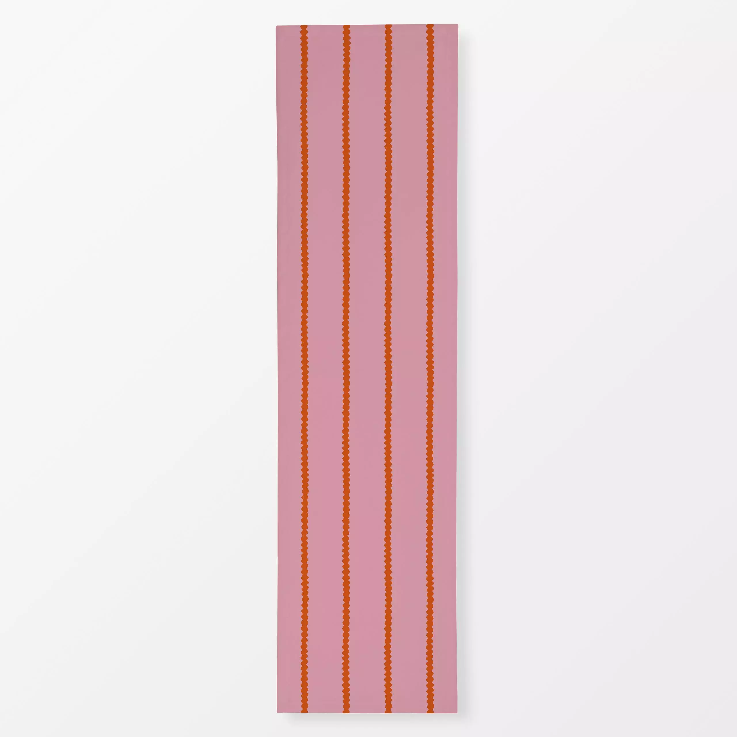 Tischläufer Streifen Wellen rosa orange - Herbst, Symbole & Muster - von „Studio Kesse"