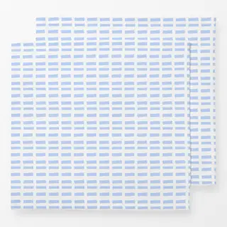 Servietten Himmelblau mini stripes