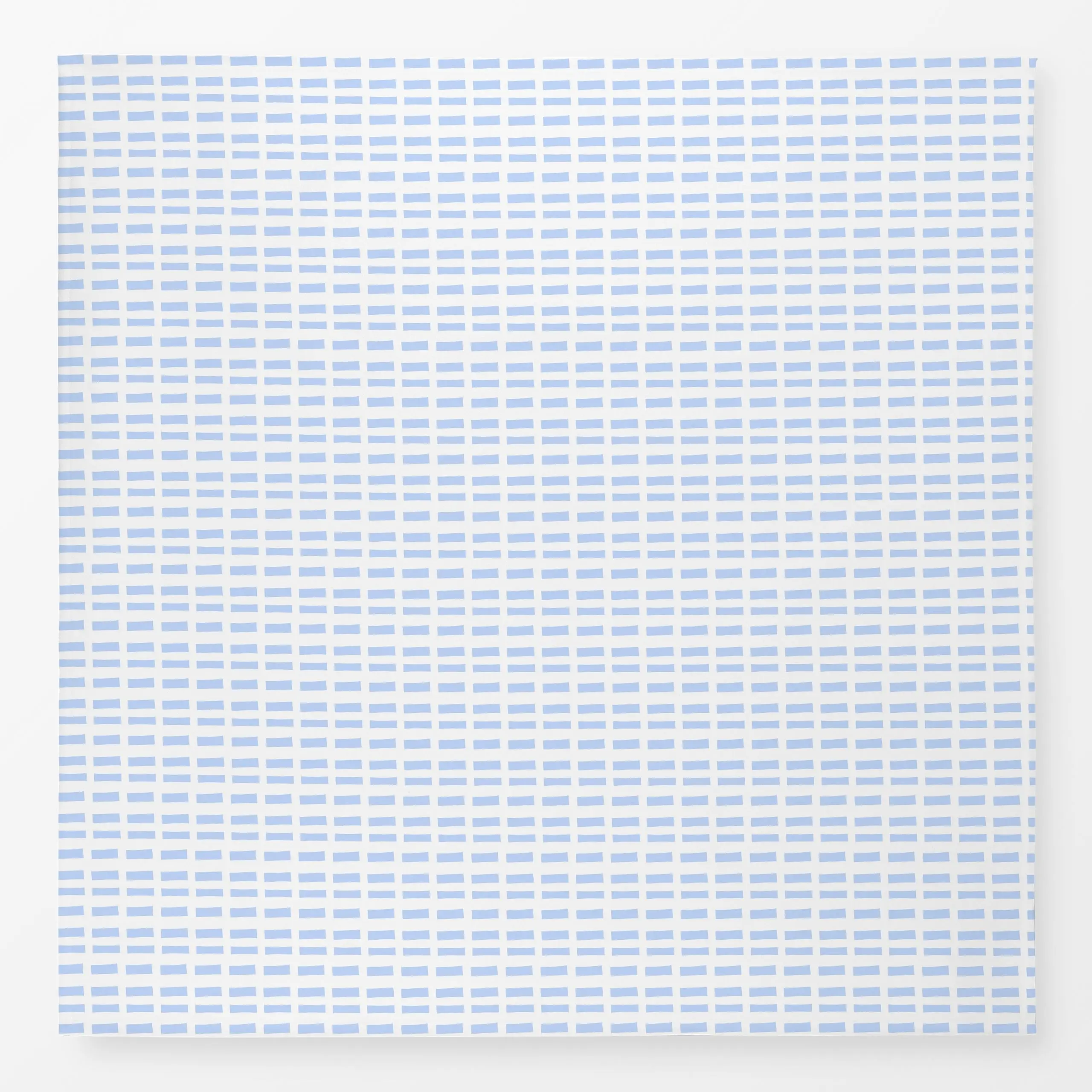 Tischdecke Himmelblau mini stripes - Symbole & Muster - von „Lisa Jasmin Bauer"; Streifen, gestreift, Streifenmuster, streif...