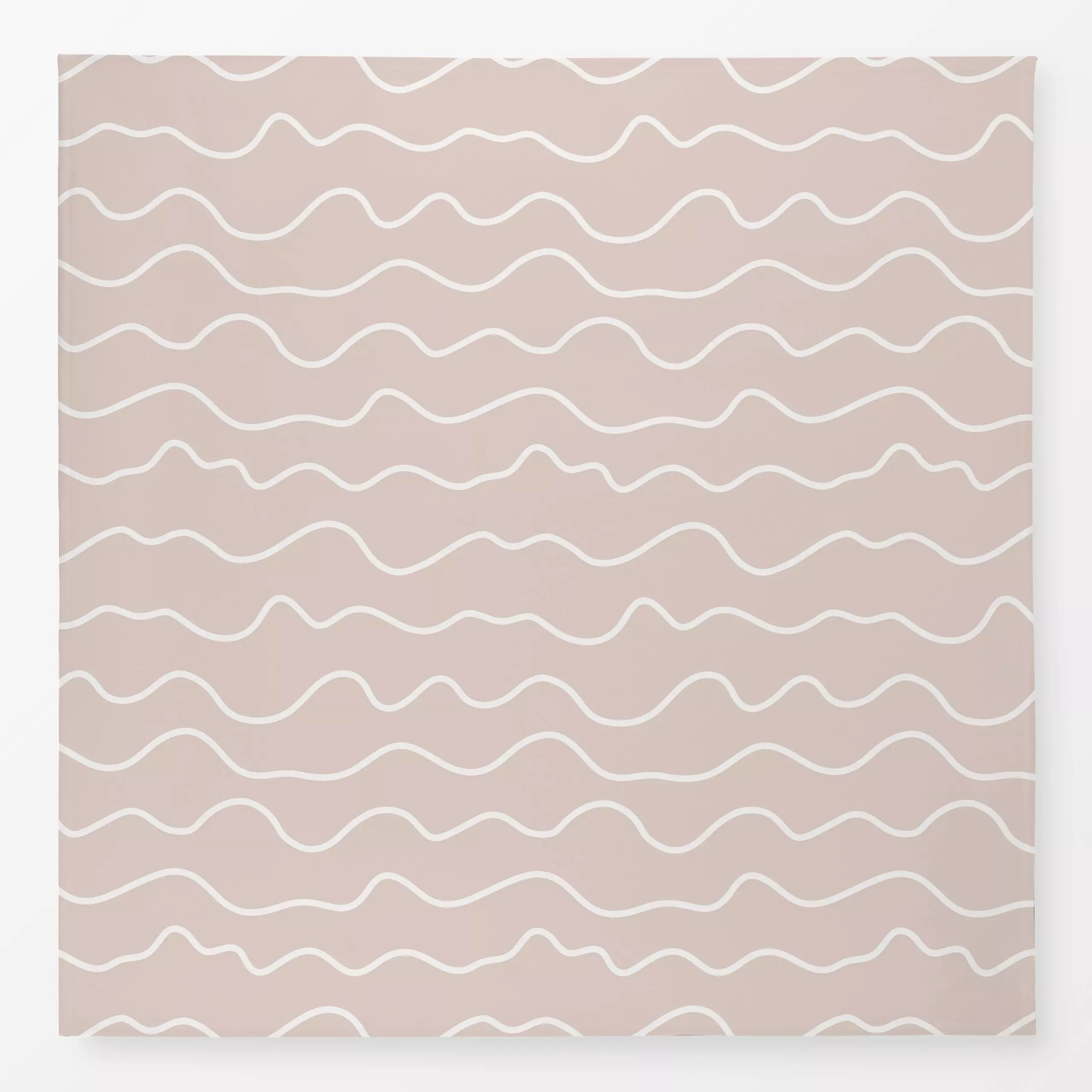 Tischdecke Linien Wellen Beige - Natur & Landschaft, Symbole & Muster - von „Studio Kesse"; Linien, Strand, Sand, beige, wel...