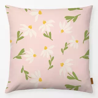 Kissen Gänseblümchen Modern Rosa 1