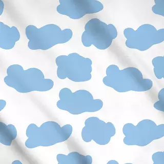 Meterware Happy Kids Wolken