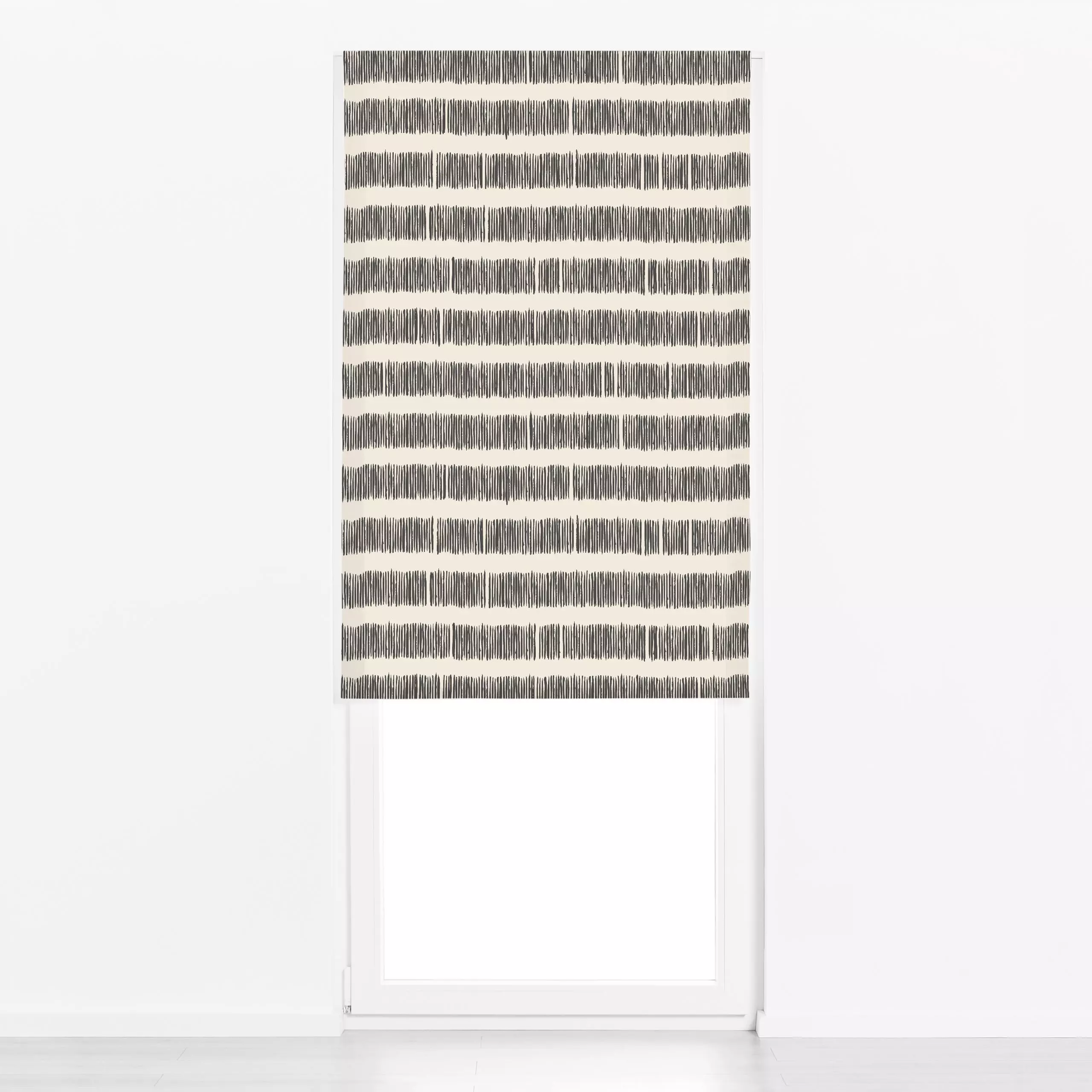 Raffrollo Modern Stripes No2 - Sommer, Symbole & Muster - von „Kruth Design"; Streifen, skandinavisch, Sommer, outdoor, gest...