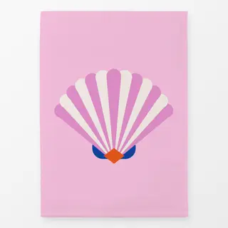 Geschirrtücher Shell and Stripes Pink