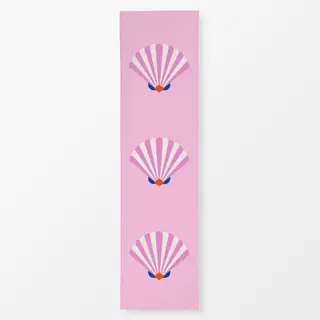 Tischläufer Shell and Stripes Pink