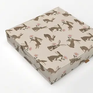 Bodenkissen Ostern Hasen Blumen