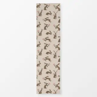 Tischläufer Ostern Hasen Blumen