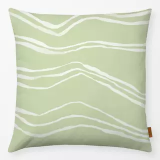 Kissen evolve stripes-green