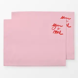 Tischset You And Me Wendekissen