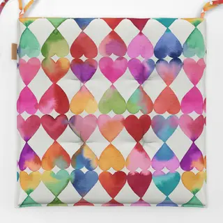 Sitzkissen Valentinstag Herze Bunt Liebe