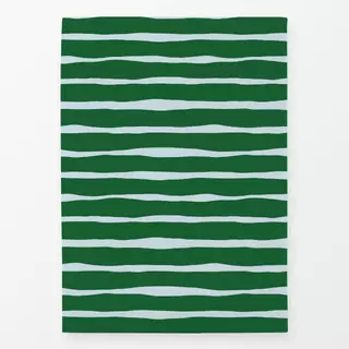 Geschirrtücher Herbstliche grüne Streifen