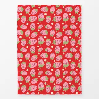 Geschirrtücher Erdbeeren rot