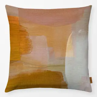 Kissen Warm Brush Strokes 2