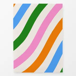 Geschirrtücher Wellen Multi Bold