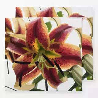 Servietten Botanica Floral Lily