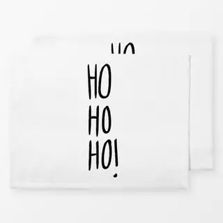 Tischset hohoho Weihnachten
