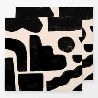Servietten Bold Beige Shapes