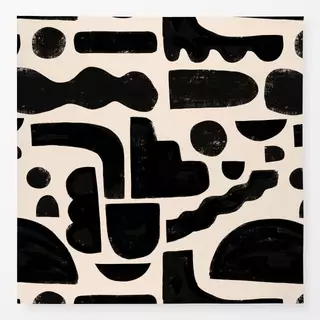 Tischdecke Bold Beige Shapes