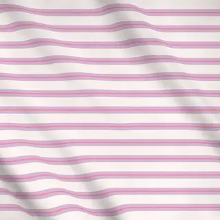 Meterware Streifen Lila Pink Beige