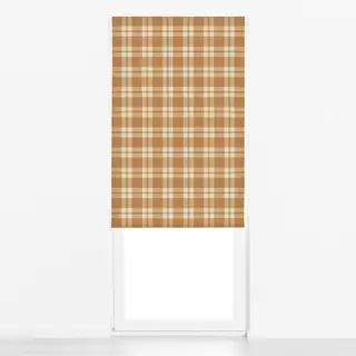 Raffrollo Plaid Earth Colors