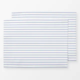 Tischset Stripes Coffee and Books