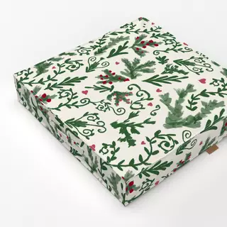 Bodenkissen Weihnachtsmuster
