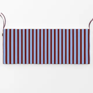 Bankauflage Bistro Stripes bold blue red
