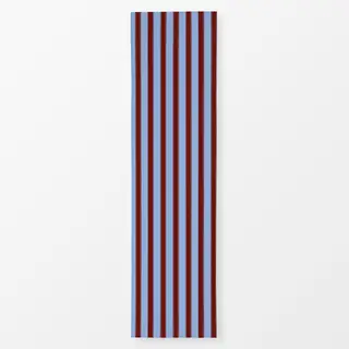 Tischläufer Bistro Stripes bold blue red