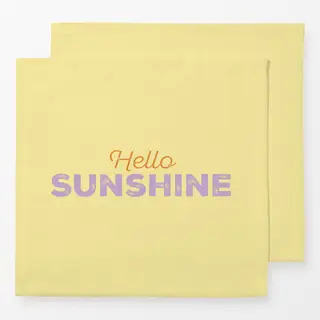 Servietten Hello Sunshine