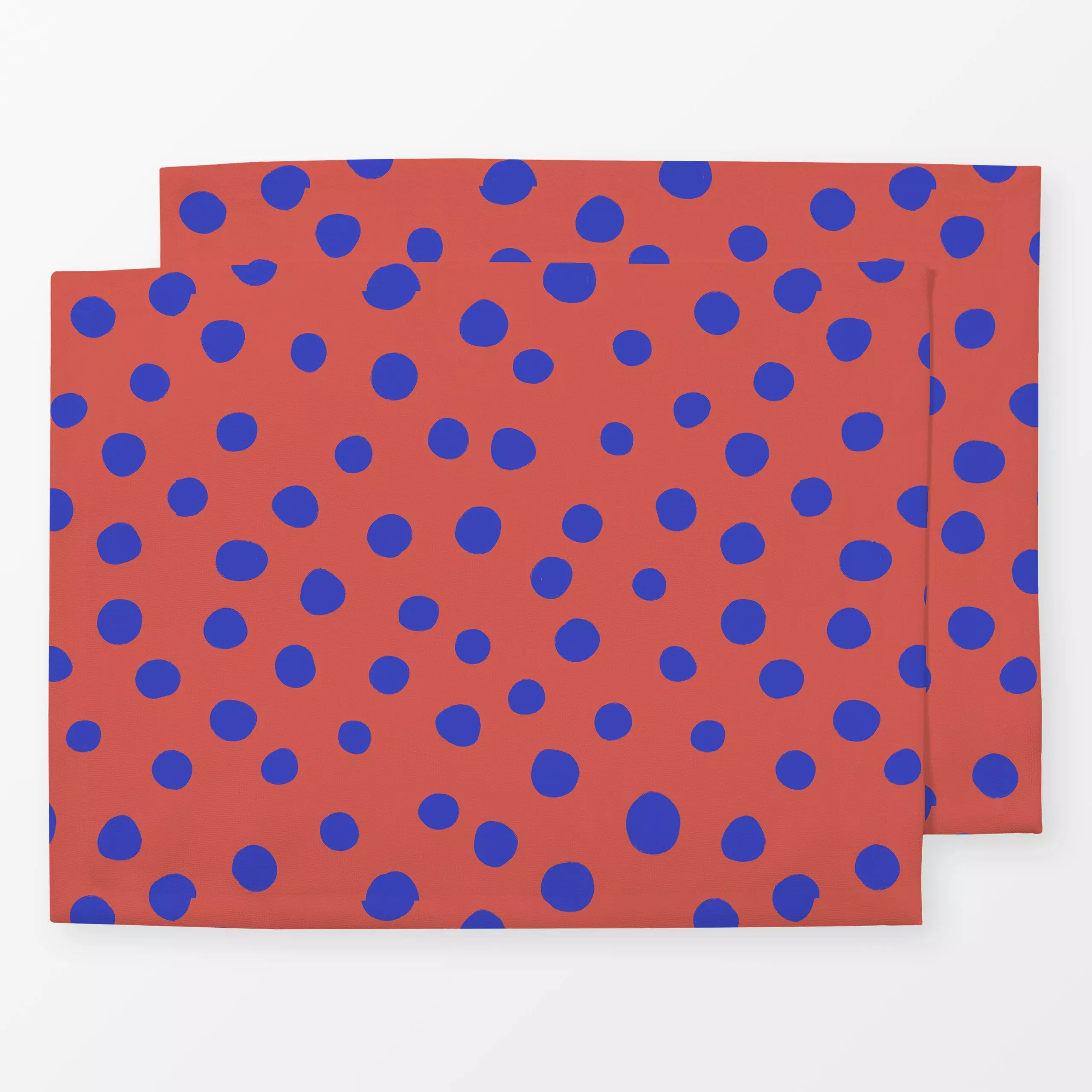 Tischset Liebs Punkte - Liebe, Romantik & Pride, Symbole & Muster - von „Studio ROSAGRAU"; Muster, minimal, Punkte, Love, He...