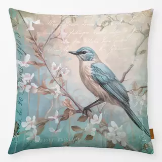 Kissen Bird Vintage Romance