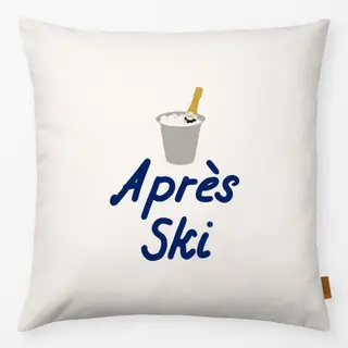 Kissen Aprés Ski Sektkühler